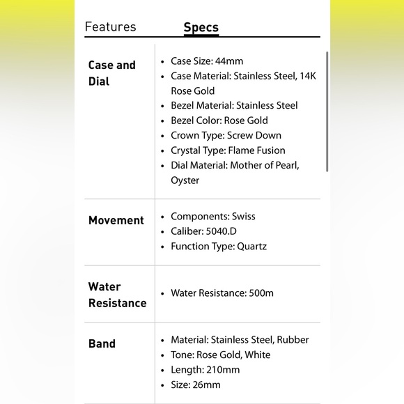 Invicta Reserve Chronograph watch - Picture 6 of 7